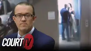 Surveillance: Raymond McLeod Seen Grabbing Krystal Mitchell's Neck Before Alleged Murder