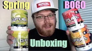 Biggest GFuel Unboxing So Far!!! (BOGO SALE UNBOXING!)