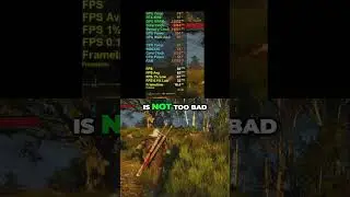 RTX 5090 at 4K in The Witcher 3!