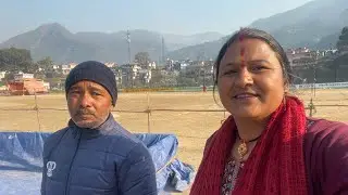 उतरायणीं मेले की तैयारी की एक छोटी सी झलक #uttarakhand #viral #utrayan