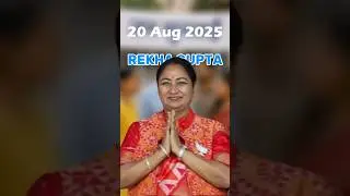 Delhi CM Rekha Gupta Attacked in Public! 😱 | Shocking Viral News