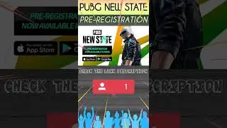 PubG NEW STATE Pre Registration open. check the link below.