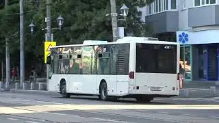 A long serving bus service in Europe, these 20 year old Mercedes Benz O530 Citaro buses continue