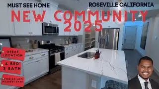Step Inside this STUNNING NEW Construction Home Roseville CA