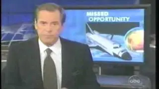 Space Shuttle Columbia Investigation, 2003 - ABC World News - Peter Jennings