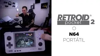 tudo sobre RETROID Pocket 2 - unbox + review + set up + gameplay