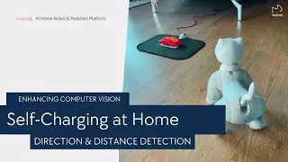 Computer Vision: AI Robot Maicat Self-Charging at Home