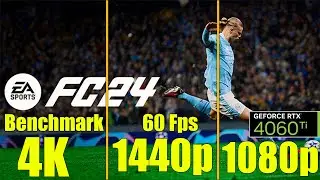 FC 24 | RTX 4060 Ti 16GB (1080p / 1440p / 4K All Settings)| Benchmark