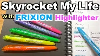 How I Use Frixion Erasable Highlighter To Skyrocket My Note Taking And Studying