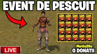 🔴LIVE🔴EVENT PESCUIT✅0 donatii pe Metin2Ro Ruby Kirin ! ✅