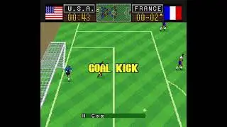 Capcom's Soccer Shootout on SNES