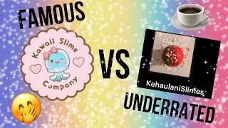 FAMOUS VS UNDERRATED SLIME SHOP REVIEW // Kawaii Slime Company//  100% HONEST REVIEW 💜