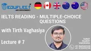 Multiple-Choice Questions | MCQs | IELTS | Reading | Listening | IELTS in Gujarati