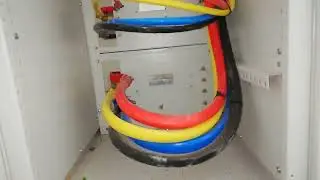 Cables Termination in LV (low-voltage) Panel and Capacitor Bank