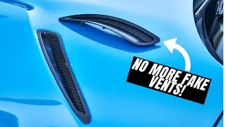 Supra Star Carbon Fiber Hood Vents for 2020-2023 MK5 Supra Review (Real Hood Vents for my A91 Supra)