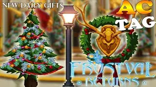 AQW NEW FROSTVAL TREE l LAMP POST l WREATH & FAIRY DUST /JOIN FROSTVALGALA (HAPPY FROSTVAL 2025)