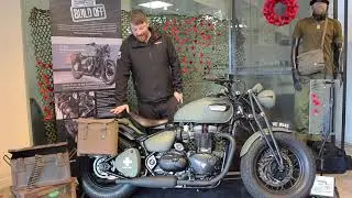 Fowlers VE Day Commemorative Bike - Triumph Bonneville build off.