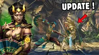 *First Gameplay* Widow New Epic Skin and New Background Location in Game || Shadow Fight 4 Arena 