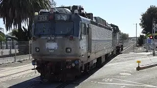 **AEM 7** Caltrain equipment move with JPBX 503 and 938!