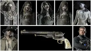 Resident Evil 8 Village - All Models Showcase (Characters, Enemies, & Weapons)
