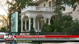 Palatul Primăverii, fosta reședință a soților Ceaușescu, se deschide pentru public