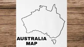 How To Draw Map of Australia