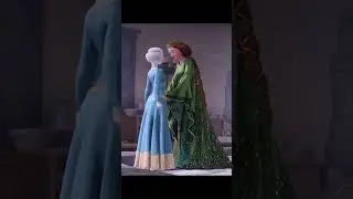 Animated Movie Scene - Brave Movie.Her dress is to tight.