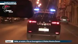 TRAPANI - MAFIA, ARRESTATO A VITA UN FAVOREGGIATORE DI MATTEO MESSINA DENARO