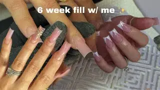 Преображение ногтей за 6 недель после коррекции 😳✨