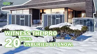 Witness the pro!20units unburied by snow!