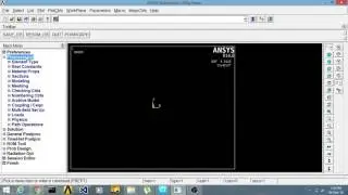 Analysis on rectangular plate under uniform compression in Mechanical APDL