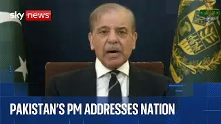 Pakistan's PM addresses nation after India missile attacks | Watch in full