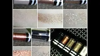 Mac Holiday 2013: Nocturnals Pigments and Glitter Black and Gold review swatches look