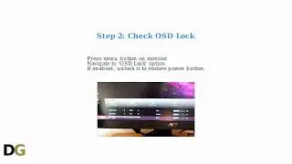 How to Fix AOC Monitor Power Button Not Working – Hard Reset, OSD Lock & RMA Checks