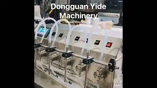 【yide】YD Desktop Multi-pump Liquid Candle Making Machine Wax Retracting Candle Machine