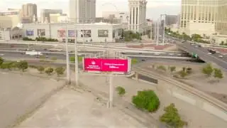 Las Vegas Billboards drone video - faces 408, 409 and 410