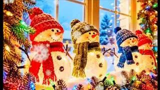 Crystal Winter Lane ✨ Peaceful Piano & Cozy Christmas Ambience