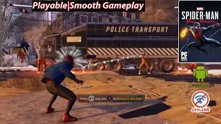 Spider-Man Miles Morales (PC) on Android Winlator Bionic Ludashi 2.3 Emulator Snapdragon 8 gen 3