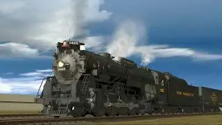 K&L Trainz 2-8-4 Berkshire Whistle Demonstration - TANE