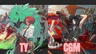 Guilty Gear Strive TY Giovanna VS CGM Testament High Level Gameplay