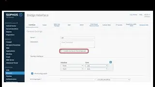 Building a Secure Network with Sophos XG Firewall's Bridge Interface.