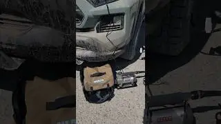@VIAIRCorporation 400P automatic air compressor in action. #viair