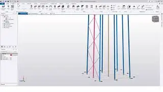 Tekla Structural Designer 2020 - Modelling telecom towers