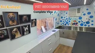 Pet Grooming Van || Made by Schickwheel || featured on Shark tank