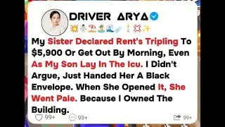 My sister declared rent's tripling to $5,900 or get out by morning, even as my son lay in the icu...