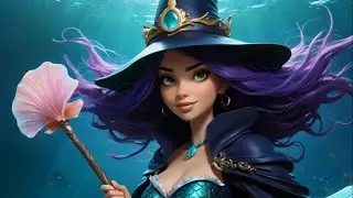 The Mermaid's Magic Paintbrush | Kids Ocean Adventure Story | Creativity and Friendship Tale
