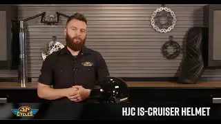 HJC IS Cruiser Motorcycle Half Helmet