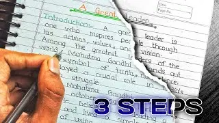 Write An Essay On A Great Leader | A Great Leader class 10 |