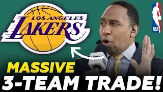 🚨CONFIRMED CHAOS! LAKERS PULL OFF A MASSIVE 3-TEAM TRADE! SUPERSTAR FORCES HIS WAY OUT! NBA SHAKEN!
