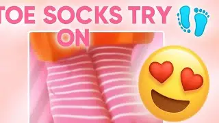 Toe Socks Review & Thumb Socks Try On | Girls Toe Socks & Thumb Socks Review😍  Shamsa Kanwal Dhillon